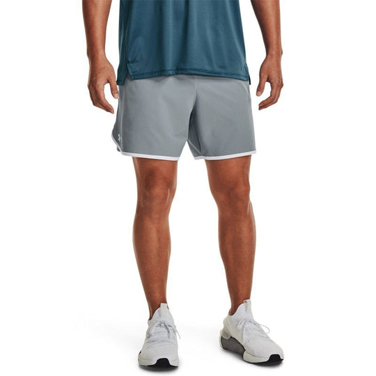 Under Armour HIIT Woven 6 inch Shorts 'Grey Blue' 1377027-465-KICKS CREW