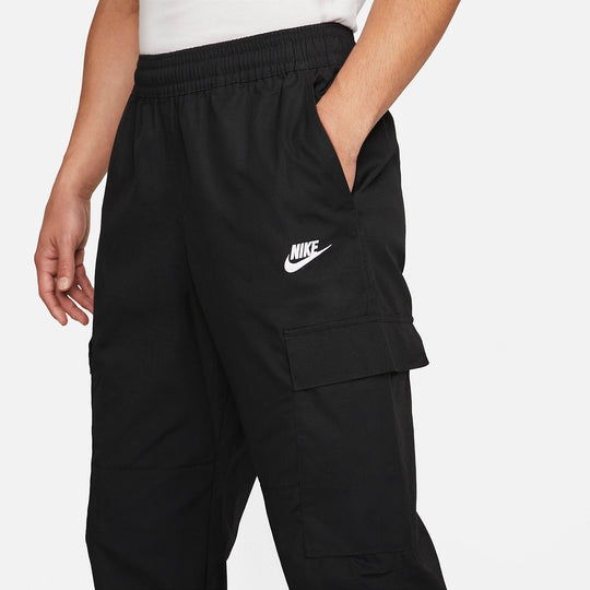 Nike Club Woven Cargo Pants 'Black' DX0614-010 - KICKS CREW