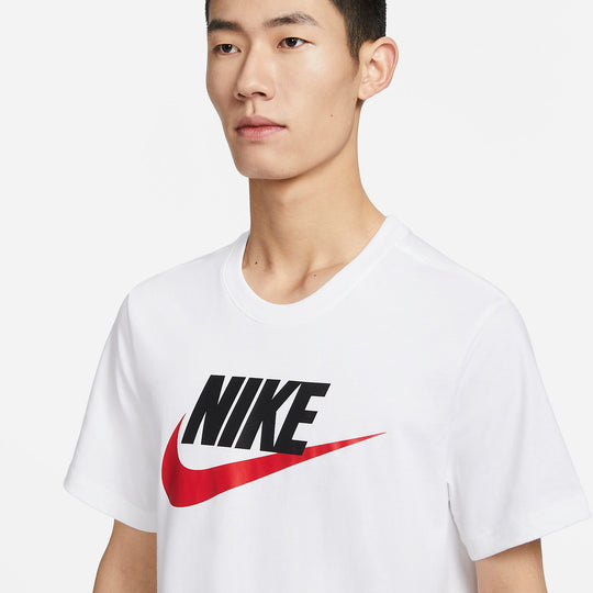 Nike Sportswear Brand Mark T-Shirt 'White' DX1986-101 - KICKS CREW