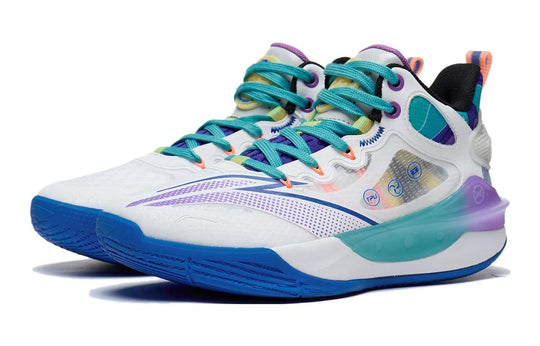 (GS) Li-Ning Pioneer Team 3.0 'White Blue Purple' YKBT026-5 - KICKS CREW