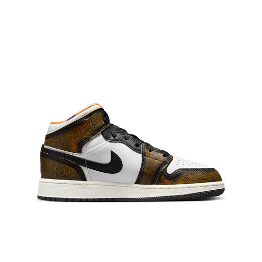 (GS) Air Jordan 1 Mid SE 'Wear-Away - Taxi' DQ8418-071