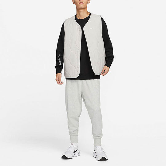 Nike Life Woven Insulated Military Gilet 'Light Bone' DX0891-012 ...