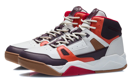 Li-Ning Basketball Shoes 'White Black Red' AGBR083-5