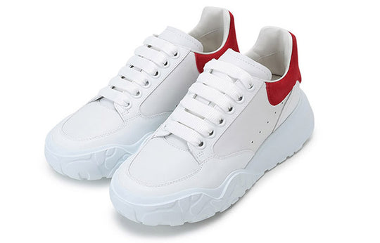 (WMNS) Alexander McQueen Court Trainer 'White Red' 633915WHZ969676 ...