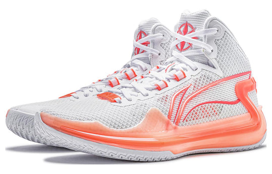 Li-Ning LiRen 4 High 'White Orange' ABAT095-1