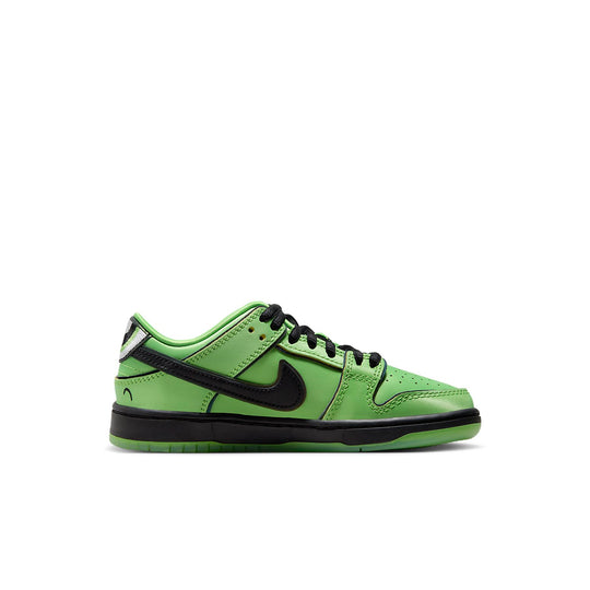 (PS) Nike x The Powerpuff Girls SB Dunk Low Pro QS 'Buttercup' FZ8832 ...