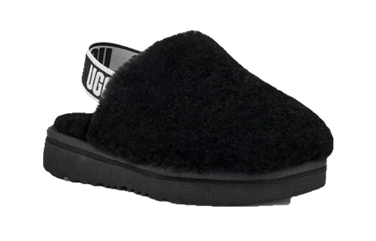 (PS) UGG Fluff Yeah Clog Slipper 'Black' 1123633K-BLK