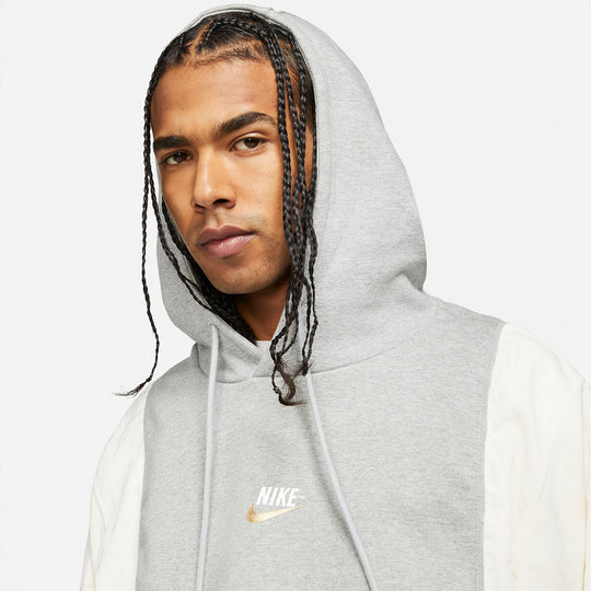 Nike Sportswear Hoodie 'Grey Beige' DD5700-063-KICKS CREW