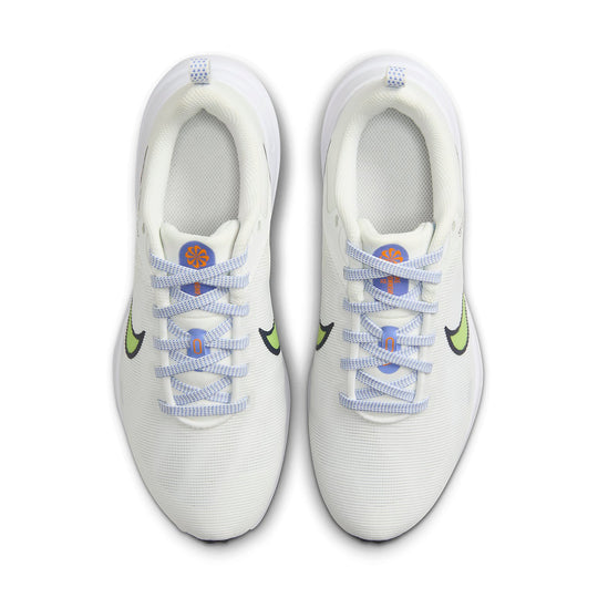 (WMNS) Nike Downshifter 12 'Summit White Lime Blast' DD9294-104-KICKS CREW