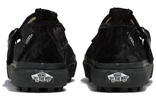 Vans Style 93 Crushed Velvet 'Black' VN0A3XTJBMA