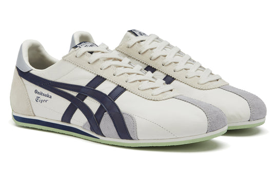 Onitsuka Tiger Runspark Shoes 'White Cream Navy' 1183B480-103 - KICKS CREW