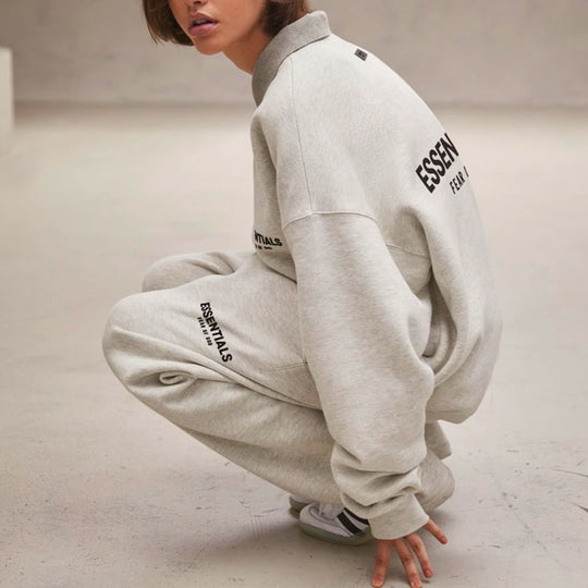 Fear Of God Essentials Dark Oatmeal Hoodie (SS22)