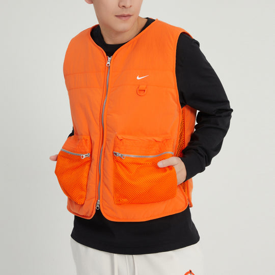 Orange nike vest new arrivals