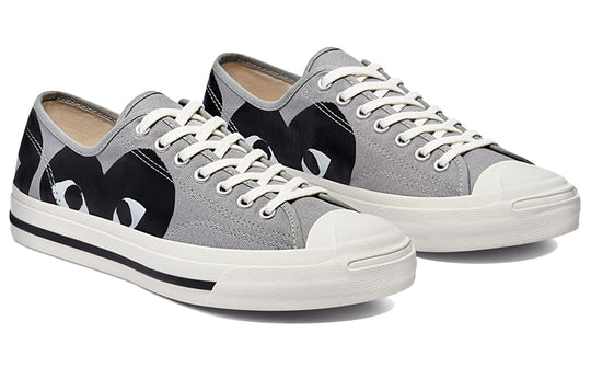 Converse x COMME des GARCONS PLAY Jack Purcell 'Drizzle Black' 171259C ...