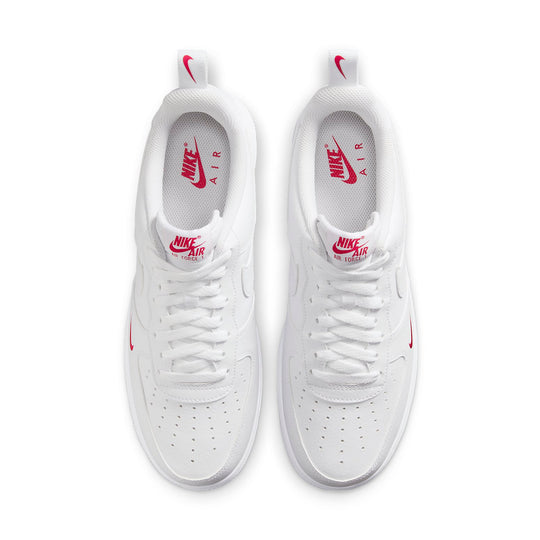 Nike Air Force 1 '07 'White University Red' FZ7187-100 - KICKS CREW