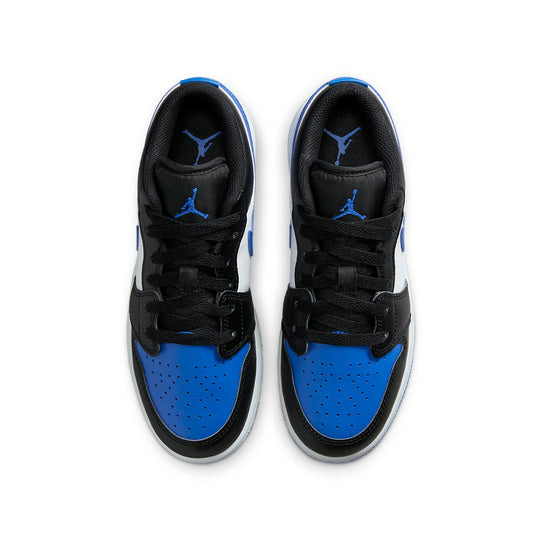 (GS) Air Jordan 1 Low 'Alternate Royal Toe' 553560-140 - KICKS CREW