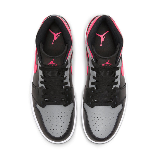 Air Jordan 1 Mid 'Pink Shadow' 554724-059 Retro Basketball Shoes  -  KICKS CREW