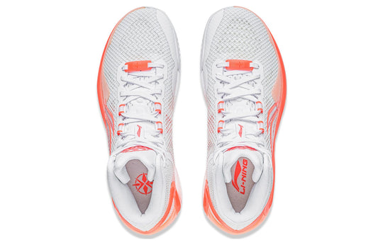 Li-Ning LiRen 4 High 'White Orange' ABAT095-1