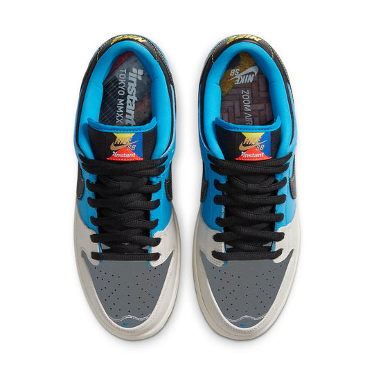 Nike Instant Skateboards x Dunk Low Pro SB Skateboard QS Blue CZ5128-4 -  KICKS CREW