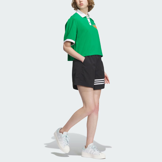 (WMNS) adidas originals Varct Polo Shirt 'Green' IU4767