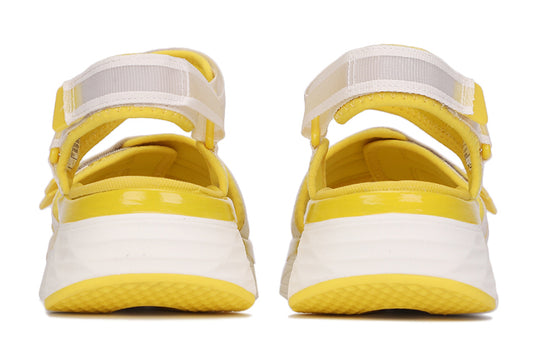 (WMNS) Skechers Max Cushioning Velcro Sandals Yellow 140424-WYL