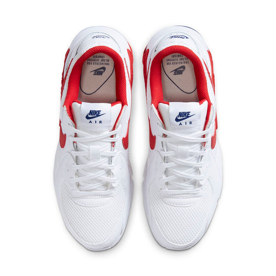 WMNS) Nike Air Max Excee 'White University Red' CZ9373-100-KICKS CREW