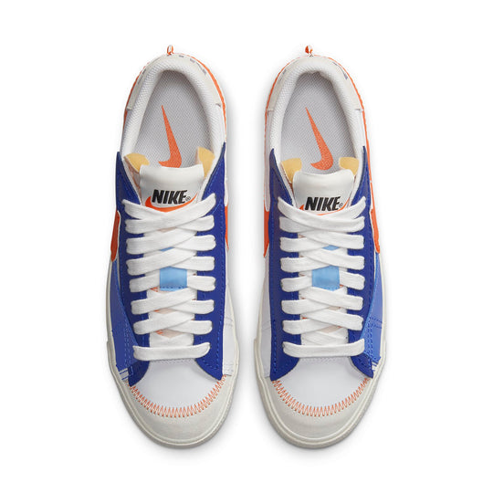 Nike Blazer Low '77 Jumbo 'White Dark Royal Blue' DV9122-181 - KICKS CREW