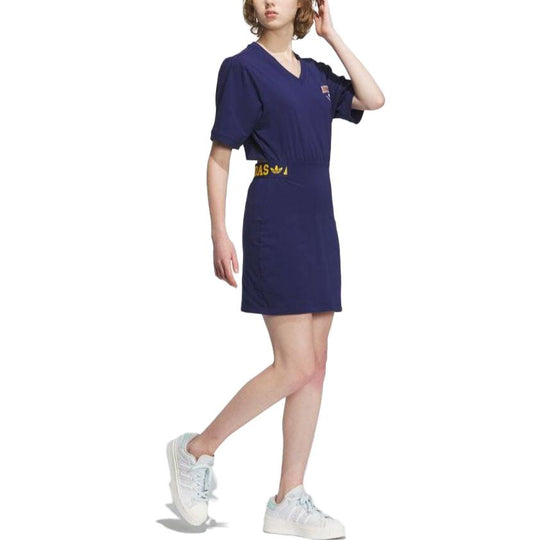 (WMNS) adidas originals Varct Dress 'Dark Blue' IU4772