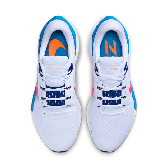 Nike Air Zoom Vomero 16 'White Photo Blue Red' FJ3995-100 - KICKS CREW