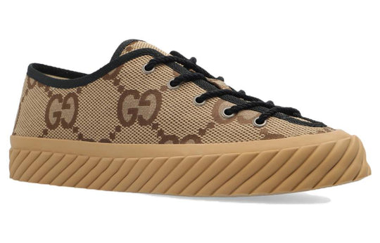 Gucci Tortuga GG Sneakers 'Tan Black' 703688-UKOH0-2590 - KICKS CREW