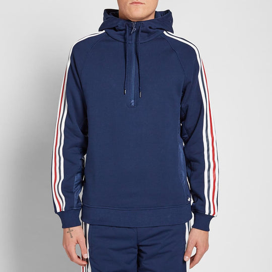 Palace X Adidas Frterry Half Zip Hoodie 'Navy' AZ6593-KICKS CREW