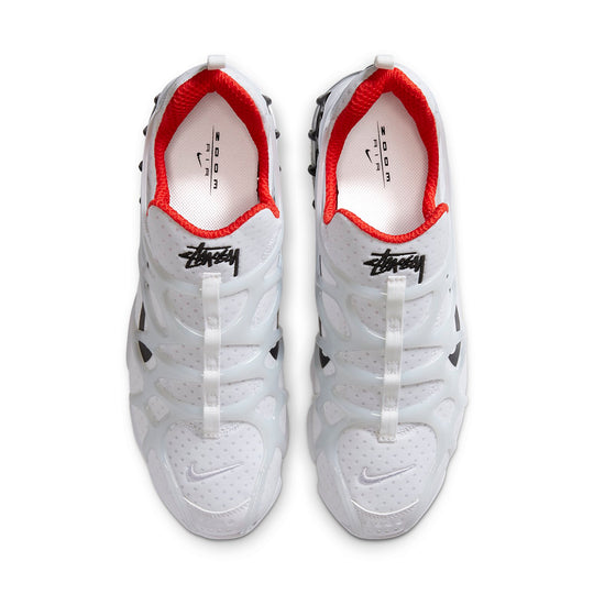 Nike Stussy x Air Zoom Spiridon Kukini 'White' CJ9918-100 - KICKS CREW