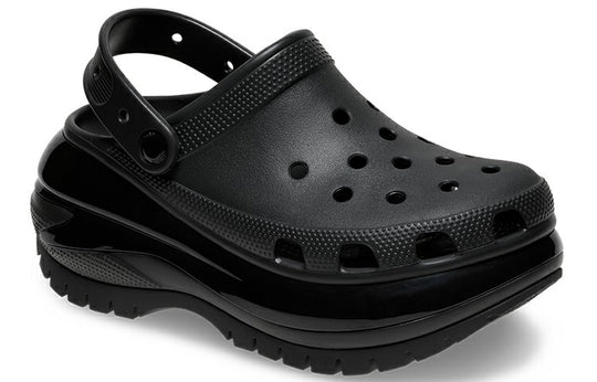 Crocs Mega Crush Clog 'Black' 207988-001 - KICKS CREW