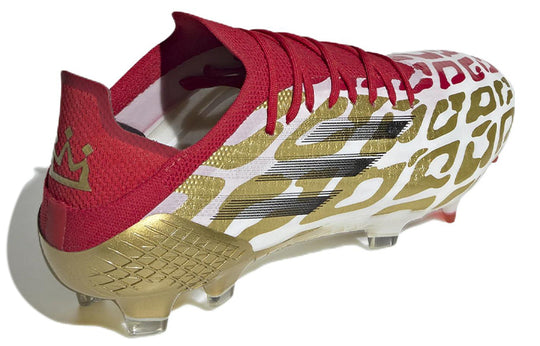 adidas X Speedflow Mo Salah.1 FG 'White Gold Metallic Scarlet' GX3901