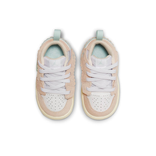 (TD) Air Jordan 1 Low SE Scalloped Edge 'Guava Ice' DZ6959-800 - KICKS CREW