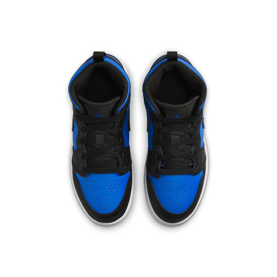 (PS) Air Jordan 1 Mid 'Black Royal Blue' DQ8424-042