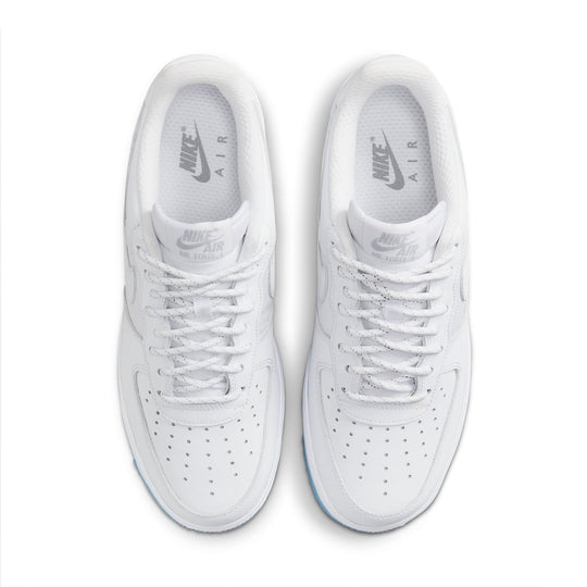 Nike Air Force 1 Low 07 ' White Icy Blue ' FV0383-100 - KICKS CREW