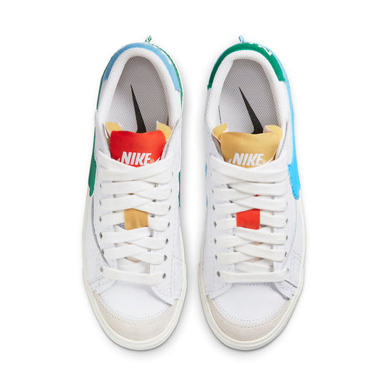 (WMNS) Nike Blazer Low '77 Jumbo 'Mismatch' DQ1470-100 - KICKS CREW