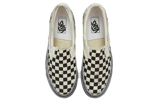 Vans OG Classic Slip-On LX 'Stressed - Black Checkerboard' VN0A32QNBKC ...