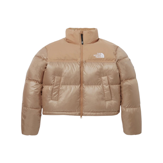 (WMNS) The North Face White Label Novelty Nuptse Down Jacket Asia Sizing  'Beige Brown' NJ1DP85N