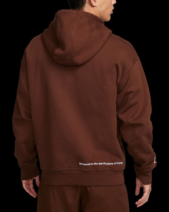 Nike SB x Yuto Skateboard Fleece Pullover 'Brown' FN0552-259