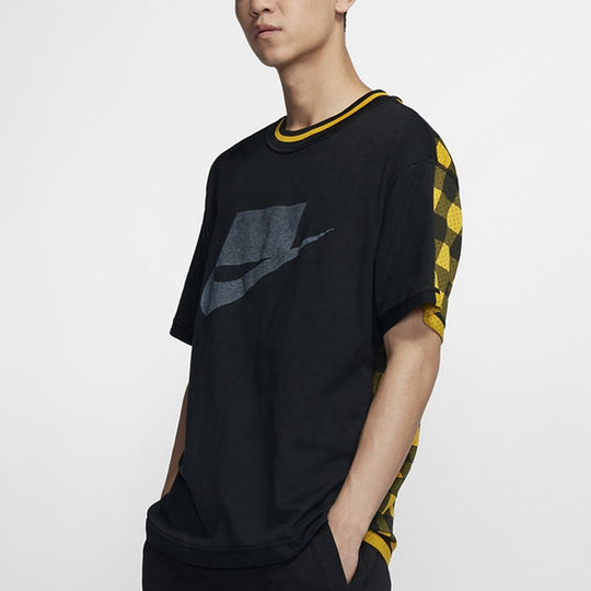 Nike Reversible T-Shirt 'Black Yellow' BV4545-010