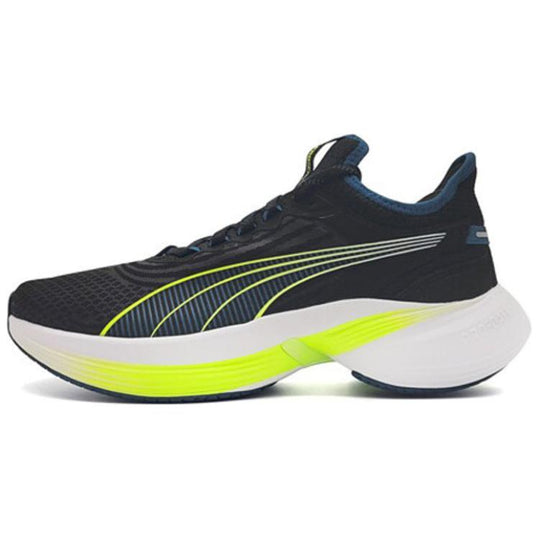 PUMA Conduct Pro Running Shoes 'Black Yellow White' 379438-01 - KICKS CREW