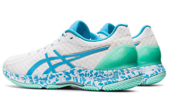 (WMNS) Asics Netburner Super FF Running Shoes 'Blue White' 1072A014-10 ...