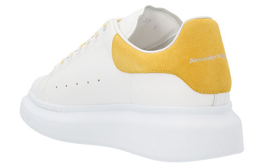 Alexander McQueen Oversized White Yellow Multi (Women's)
