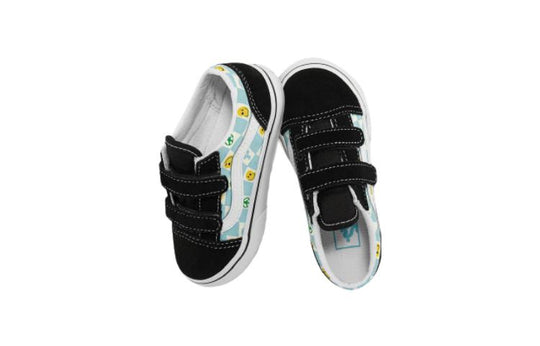 Vans Old Skool Melted Check 'Black Blue' VN0A4VJJBMV