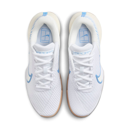 (WMNS) NikeCourt Air Zoom Vapor Pro 2 Tennis Shoes 'White Sail Gum Lig ...