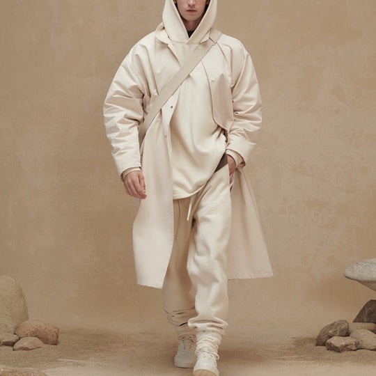 Fear of God Essentials FW22 Relaxed Hoodie 'Egg shell' FOG-FW22-025 - KICKS  CREW