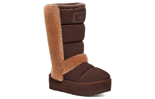 (WMNS) UGG Classic Chillapeak Tall Boot 'Burnt Cedar' 1145990-BCDR