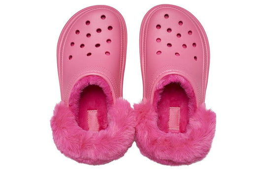 (WMNS) Crocs Stomp Lined Clog 'Hyper Pink' 208546-6VZ